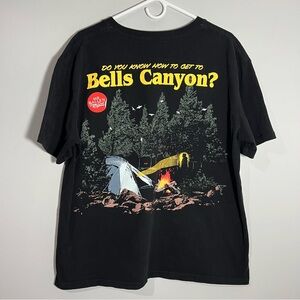 Mr. Ballen Strange Dark Mysterious Bells Canyon Camping T-Shirt Mens 2XL